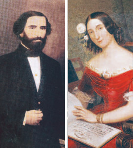 Giuseppe Verdi e Giuseppina Strepponi