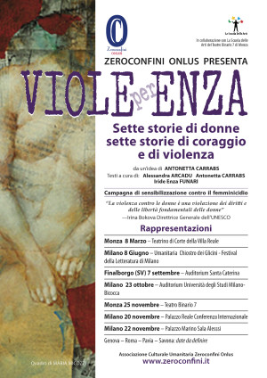 Viole per Enza locandina date 2013