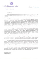Mido 2014.11.7 Lettera del Ministro Beatrice Lorenzin