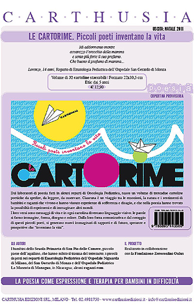 Cartorime - Piccoli poeti inventano la vita