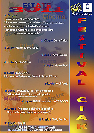 Festival Ciak 2011 locandina