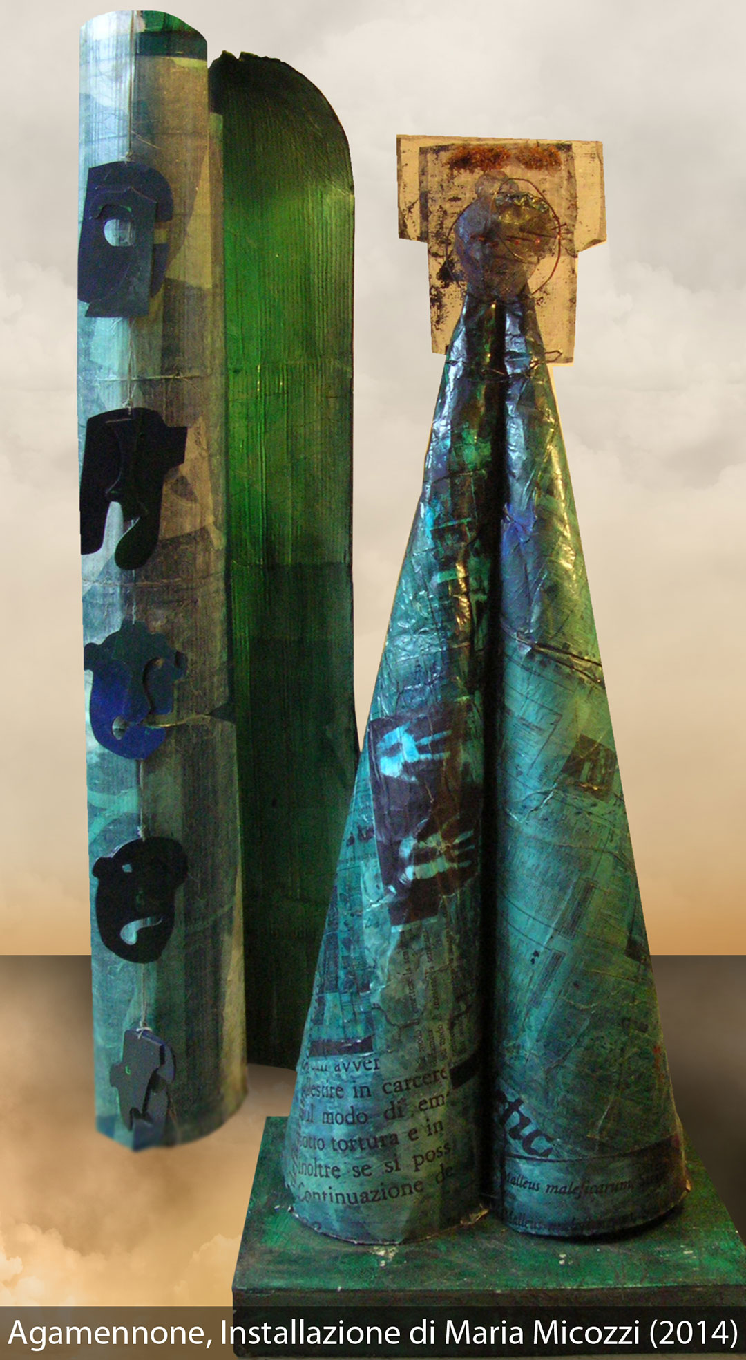AGAMENNONE Installazione di Maria Micozzi, 2014