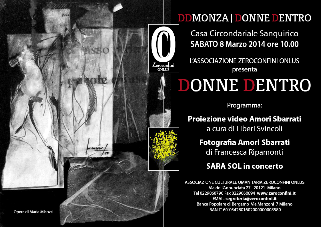 DONNE DENTRO locandina